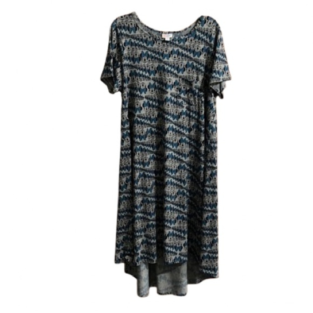 #8 LuLaRoe Disney Carly dress Minnie Mouse large